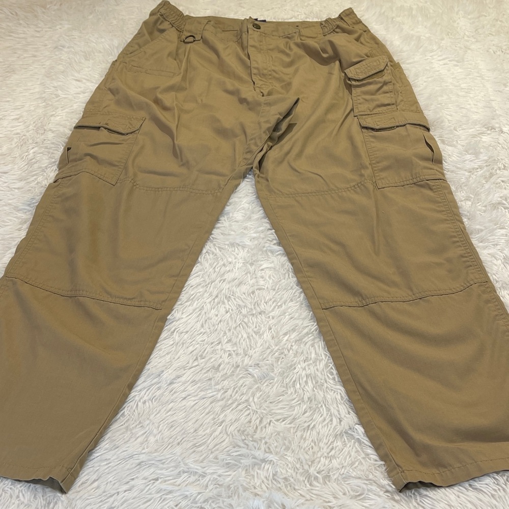 5.11 Tactical Men's Khaki Cargo Pants SIZE 36/32